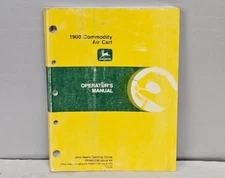 JOHN DEERE 1900 COMMODITY AIR CART  OPERATORS MANUAL OMA62256 Issue A8