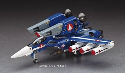 Hasegawa 1/48 Macross VF-1J SUPER VALKYRIE Max / Miria w/RMS-1