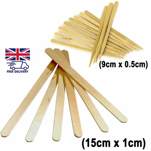 Eyebrow Spatulas Waxing Hair Small Precise Wooden Professional in 2