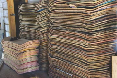 6 Pack Used Skateboard Decks    Reclaimed Wood Craft & DIY Lot