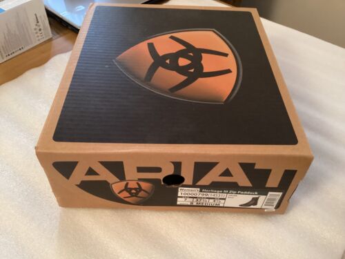 Ariat Heritage kurze Reitstiefel Paddock Größe 4,5 oder 37,5 neu mit Etikett schwarz - Bild 7 von 8