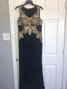 camille la vie navy blue dress