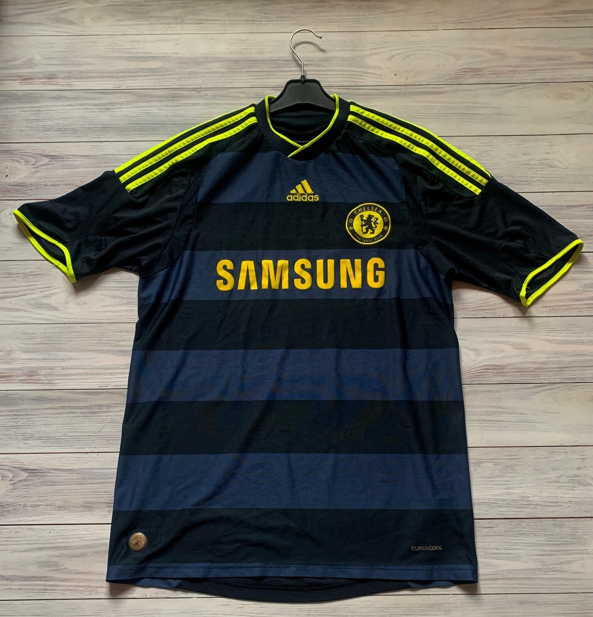 09/10 adidas × CHELSEA Away Game Shirts CHELSEA 2009 2010 AWAY SHIRT FOOTBALL SOCCER JERSEY ADIDAS