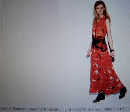 CHIFFON MAXI SKIRT 