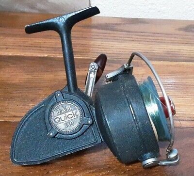 Dam Quick 330 Spinning Reel - Fly Fishing - Made In West Germany - Works  Great 