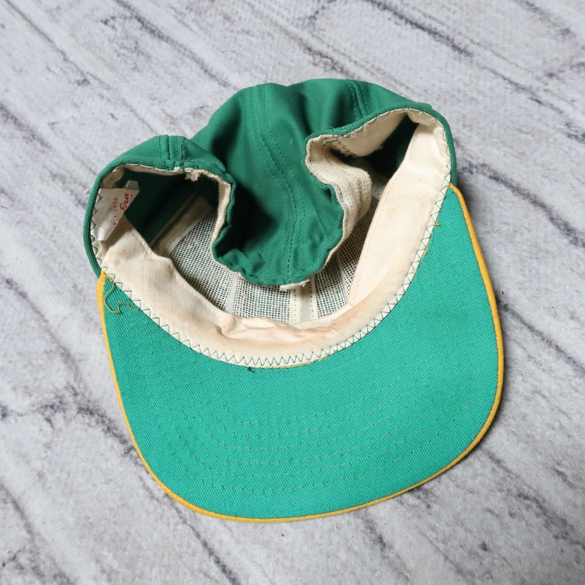 Vintage Oakland Athletics A's Official Cap Hat by New Era 70s Pro