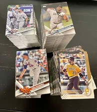 2017 Topps Update Baseball Cards 1-300 (NM) - You Pick - Complete Your Set