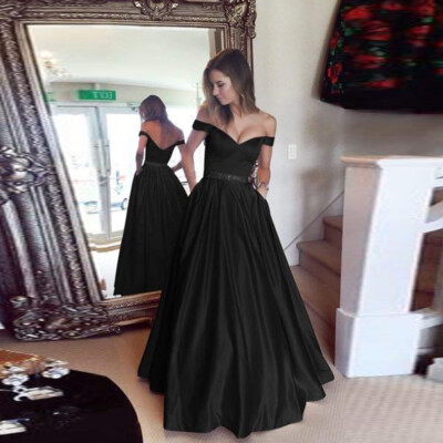 bridesmaid dress styles 2025 Coral Satin Long Bridesmaid Dresses with Pockets Sexy V-Neck Party Gow –  angelaweddings main image 1
