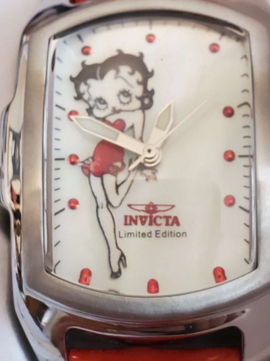 Betty boop top watch invicta