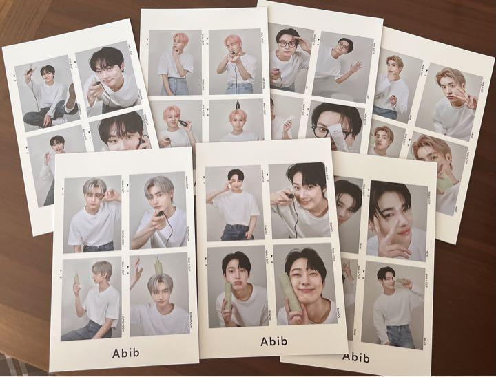 ENHYPEN abib Purchase benefits Photo gray Official photo card | eBay