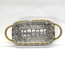 Metal Aluminum and Brass Rectangle Shaped Dec...