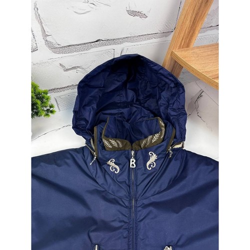 Vintage Bogner Patterned Ski Jacket Blue Embroidered Size US12 - Picture 6 of 10