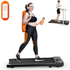 3.0HP Under Desk Treadmill Walking Pad Incline Running WirelessRemote 4Mph 330Lb