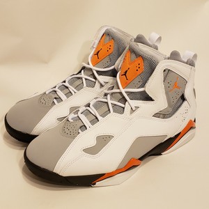 jordan true flight orange and grey