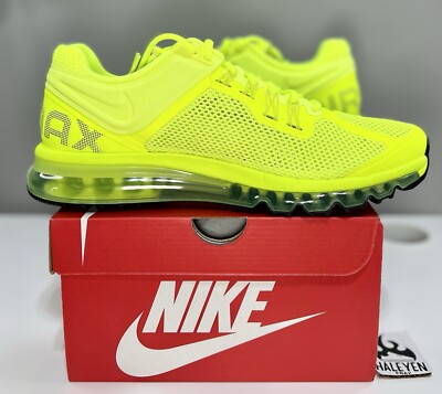 NIKE / ローカットスニーカー/US9.5/YLW/HF3660-700 NEW Nike Air Max 2013 'Volt/Cyber/Black' | Men Sizes 6 - 15