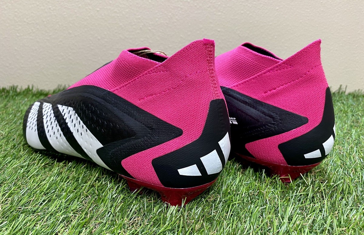 Adidas Predator Accuracy+ FG Black/Pink Soccer Cleats GW4557 Men’s Size 12.5 New adidas Predator Accuracy .1 FG - Black/Pink main image 3