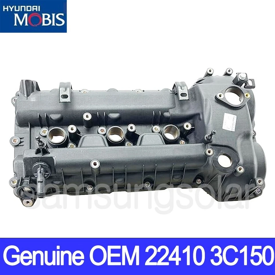 Genuine OEM Engine Valve Cover 224103C150 for Hyundai Santa Fe Kia Soreno 10-12 - Image 2 of 2