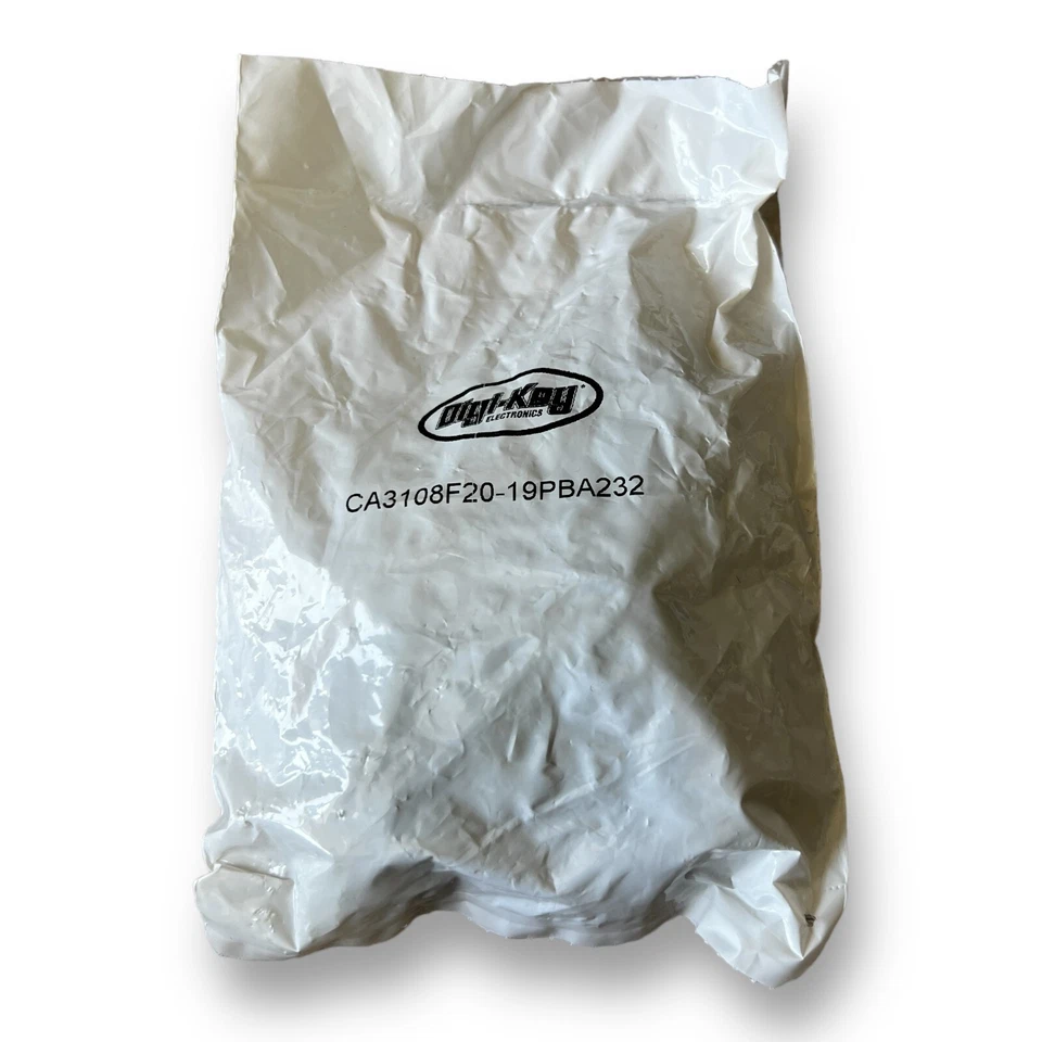 NEW ITT Cannon CA3108F20-19PBA232 3 Position Circular MIL Spec Connector, Plug - Image 2 of 3