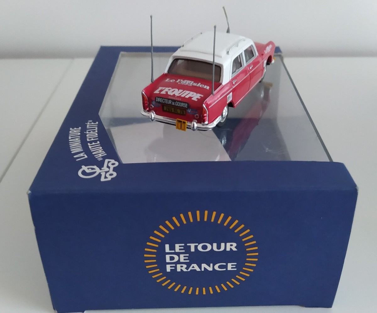 Modèle Réduit Peugeot 404 Du Directeur Tour De France 1968 Par Norev/Atlas - 1/43 Neuf