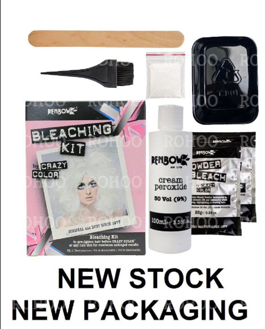 Crazy Color High Lift Bleaching Kit 1 Application Kit - Image 3