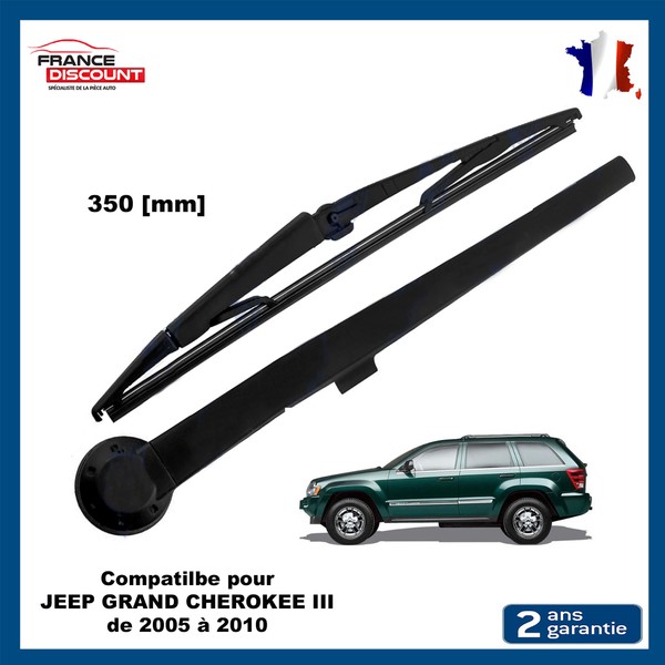 Partsline Wischerarm Heck FüR Jeep Grand Cherokee Iii, Schwarz, 350 Mm-image