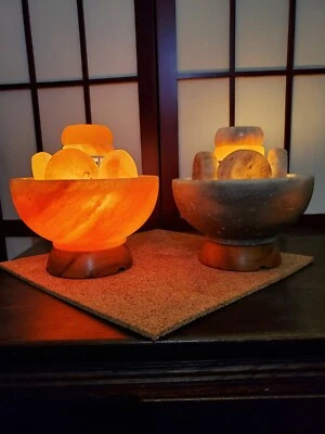 SIGNATURE SESSION HIMALAYAN MASSAGE SALT STONES + SALT BOWL for the professional Massage Therapist