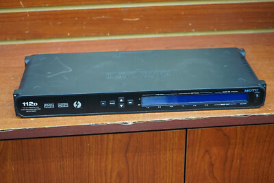 MOTU 112D Digital Audio Interface & Routing; w/ MADI, AVB, USB, Thunderbolt, DSP