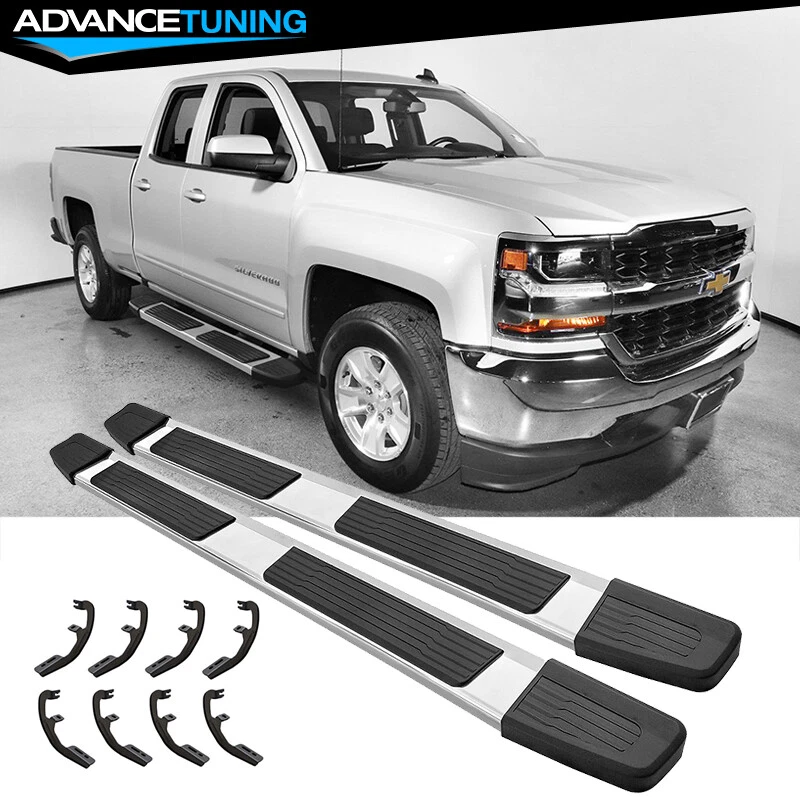 Nerf Bar フィット1922シルバラードシエラ拡張タクシーヘックスステップランニングボードバーマットブルク Fit 1922
