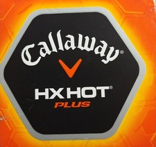 Callaway HX Hot Plus Golf Balls--3 Pack--New