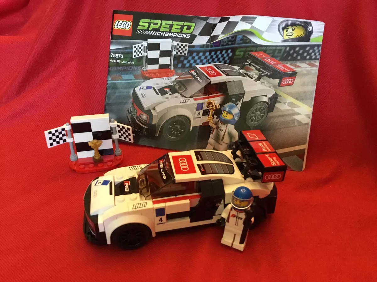 Lego 75873 Speed Champions Audi R8 LMS Ultra with book