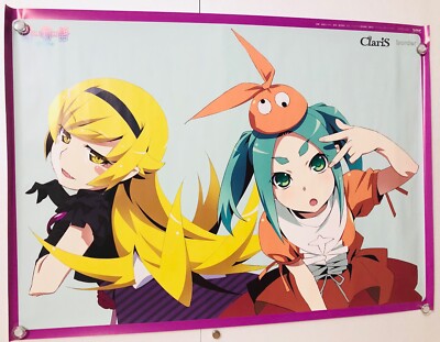 Tsukimonogatari / Bakemonogatari : 2014 VOFAN B2 Size Benefit Poster (Roll:NM