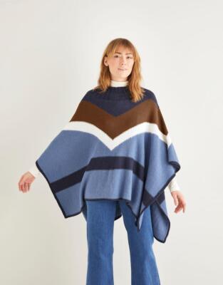 Sirdar Hayfield - Kaschmir Merino Seide, Poncho 10205