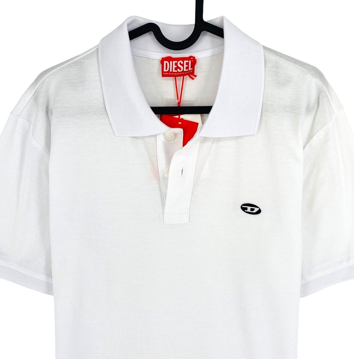 洗練されたDIESEL T-SMITH-DOVAL-PJ POLO XXL （DIESEL＊パッチ