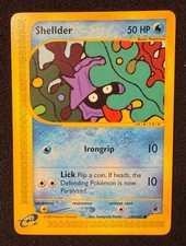 Shellder 129/165 Expedition Base Set Pokemon Card LP-NM