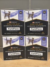 Purina Pro Plan FortiFlora Cat Probiotic 120 Sachets 4 Boxes Exp 5/26 Sealed