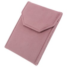 Travel Folder Storage Display Case Velvet Organizer Necklace Bags for Jewelry