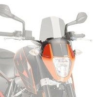 Puig Windschild Sport Scheibe Hell Rauch KTM 690 Duke 12 - 20 Duke R 12-17
