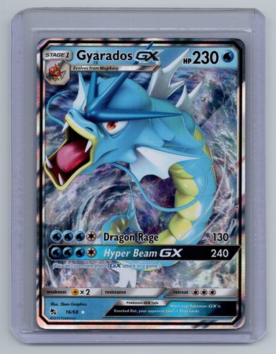 Gyarados GX Holo Ultra Rare Hidden Fates 16/68 NM