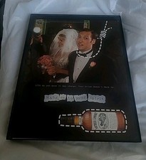 Southern Comfort Print Ad 1990s 8.5X11 Vintage Man Cave Framed
