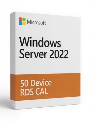 Windows Server 2022 Remote Desktop Lizenz - 50 Geräte RDS CALs