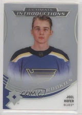 2020-21 Upper Deck Ultimate Collection Introductions Joel Hofer Rookie RC 4om