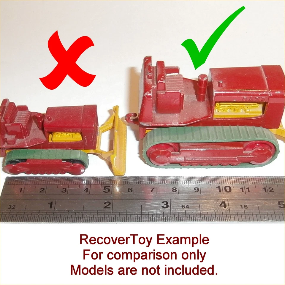 Matchbox Tracks King Size Green Treads Pair suit K 3 8 17 - Image 3 of 4