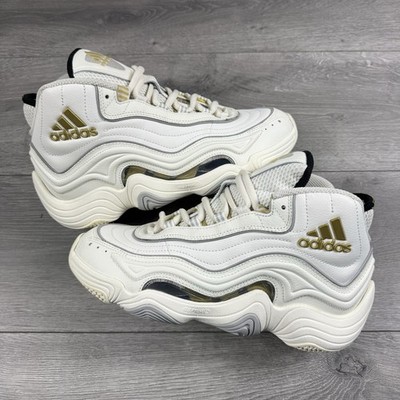 Adidas Crazy 98 Kobe Basketballschuhe ''White / Gold'' - Größe UK 8,5 / EU 42 2/3