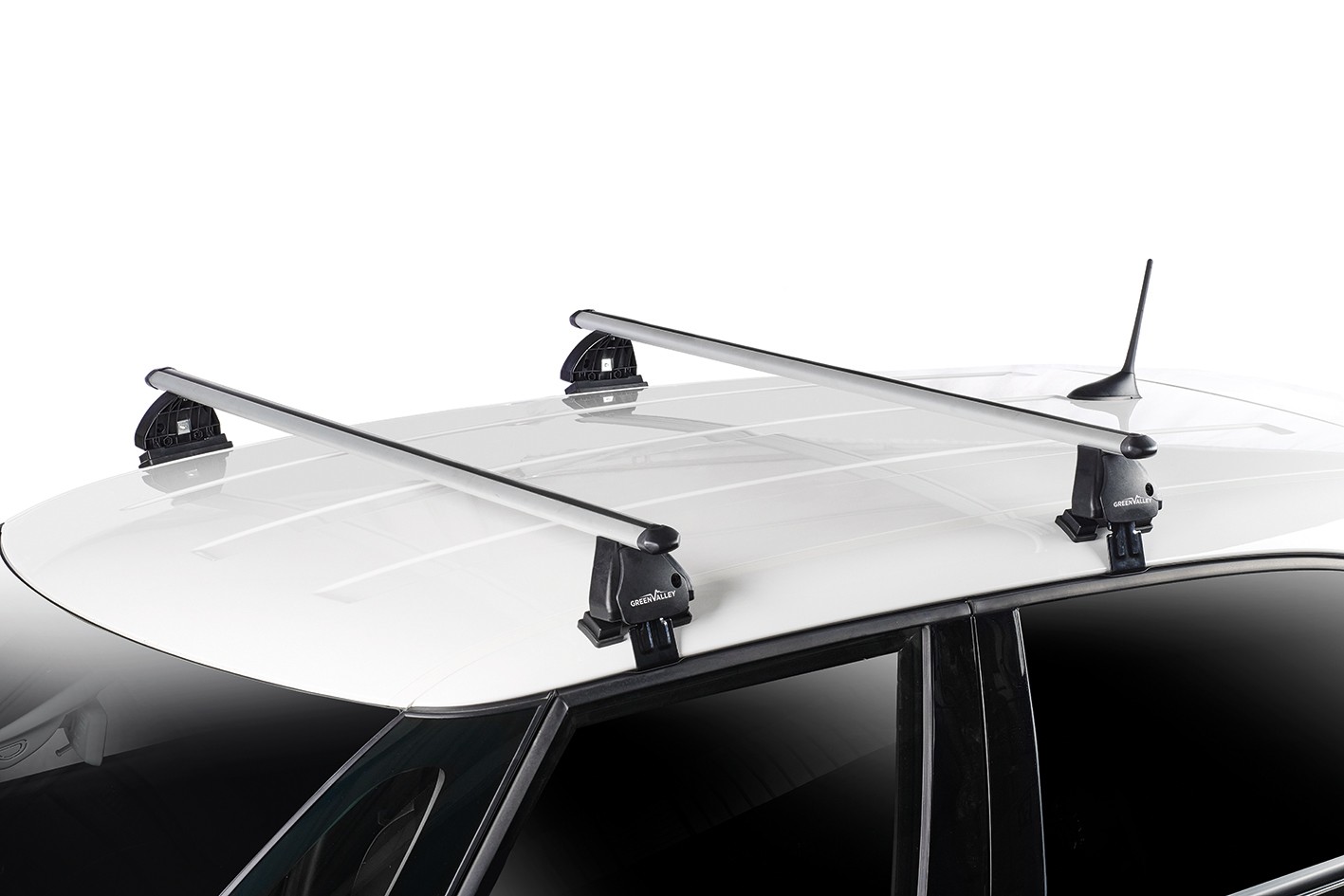 Barre de toit Green Valley EasyOne Alu n79 pour vacances en famille