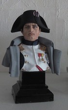 figurine buste resine 1/10 napoleon peint à la main