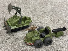 Authentic Vintage 1985 GI Joe Weapon Transport & Bomb Disposal Vehicle Lot