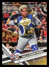 2017 Topps Update #US33 Salvador Perez /2017 Gold Kansas City Royals