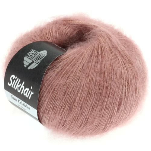 LANA GROSSA SILKHAIR Strickgarn Wolle (205 - Tintenblau) - Bild 3 von 5
