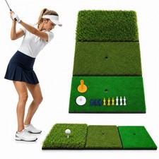 Golf Practice Mat Golf Hitting Mat for Swing, Putting Chipping Portable Golf