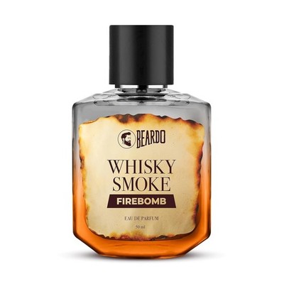Beardo Whisky Smoke FIREBOMB Perfume Spicy, Woody scent Long Lasting men, 50ml